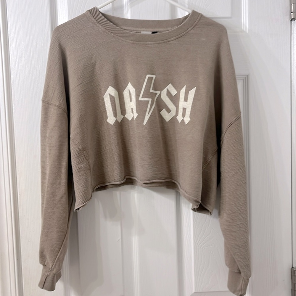Nashville Cropped Sweatshirt Size Large